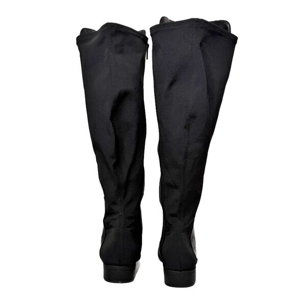 Lane Bryant 50/50 Faux-Leather Over-The-Knee Riding Boots size 9 Wide Calf - Picture 5 of 14